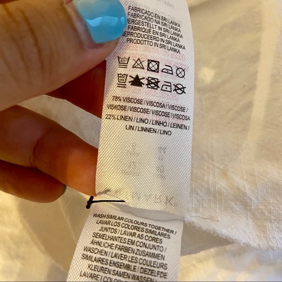 Primark | Button Up Tie Sleeve Dress - Picture 7 of 7